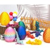 4 Pack 3D Printed Dragon Eggs with Dragon Inside Easter