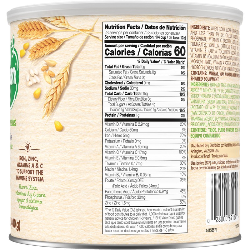 Nestle Nestum Infant Cereal (12 month Variety Pack, Pack of