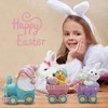 Hodao Easter Decorations Indoor Home Decor Easter Gnome Bunny Chick