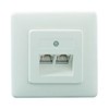 Rutenbeck UAE 8/8 UP Wiring Box White