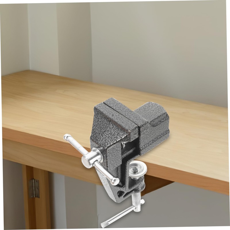 DOITOOL Rotating Mini Vise Clamp Heavy-duty Table Vise for Woodworking