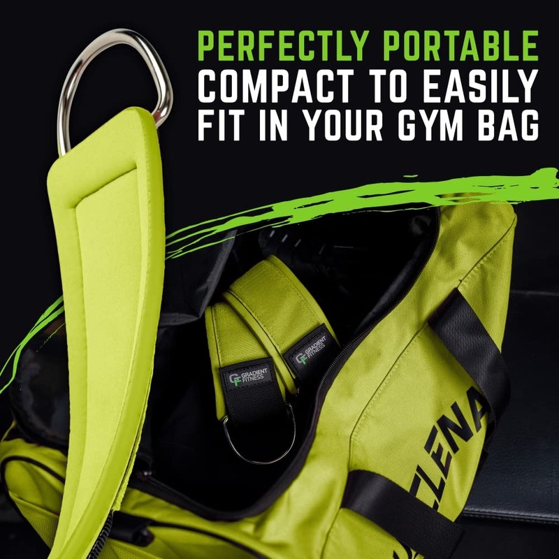 Gradient Fitness Ankle Straps (2 Pack) | Ankle Strap for
