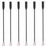 daier 6Pcs 3.5mm Female Jack to Bare Wire Open End