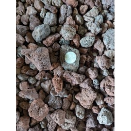 Unbranded 5 Lbs Of Red Lava Rock Random Shapes And Sizes