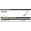Power Steering Hose Assembly - Compatible with 2003-2009 Chrysler PT