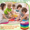 Yuntau 8 Pcs Kids Floor Cushions for Classroom Flexible Round