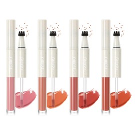 2-in-1 Freckle & Blush Pen Pro Kit: Light Ash Brown Faux Freckle Stamp + Dusty Rose Liquid Blush | Waterproof, Natural Finish | (05)