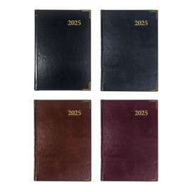 Brownline® 2025 Executive Daily Planner, Appointment Book, 12 Months, January to December, Sewn Binding, 7.125" x 4.875", Assorted Colors, Trilingual (CBE504.ASX-25)