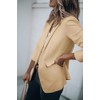 Meilleur moment Women's Casual Blazer Open Front Long Sleeve Lapel