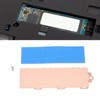 VGOL 1-seitiger Kühlkörperkühler mit Thermischem Silikonpad Geeignet für M.2 SSD-Laptop
