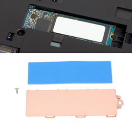 VGOL 1-seitiger Kühlkörperkühler mit Thermischem Silikonpad Geeignet für M.2 SSD-Laptop