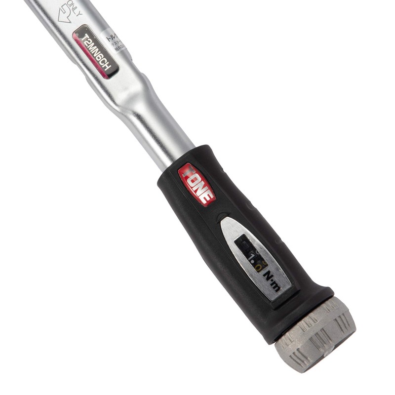 トネ(TONE) プレセット形トルクレンチ(ダイレクトセット・コンパクトヘッドタイプ) T2MN6CH-QL 差込角6.35mm(1/4") ブラック 6N・m