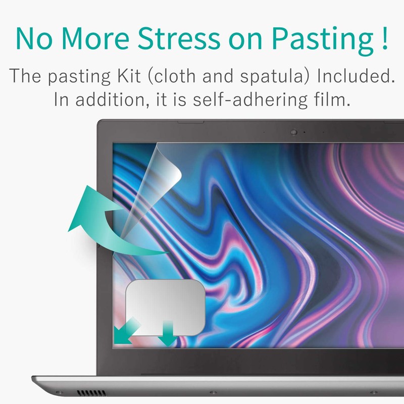 エレコム(ELECOM) 液晶保護フィルム ブルーライトカット 15.6インチ 反射防止 EF-FL156WBL