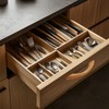 sourcing map 2Pcs Wood Drawer Pulls Handles, 64 mm/2.5" Hole
