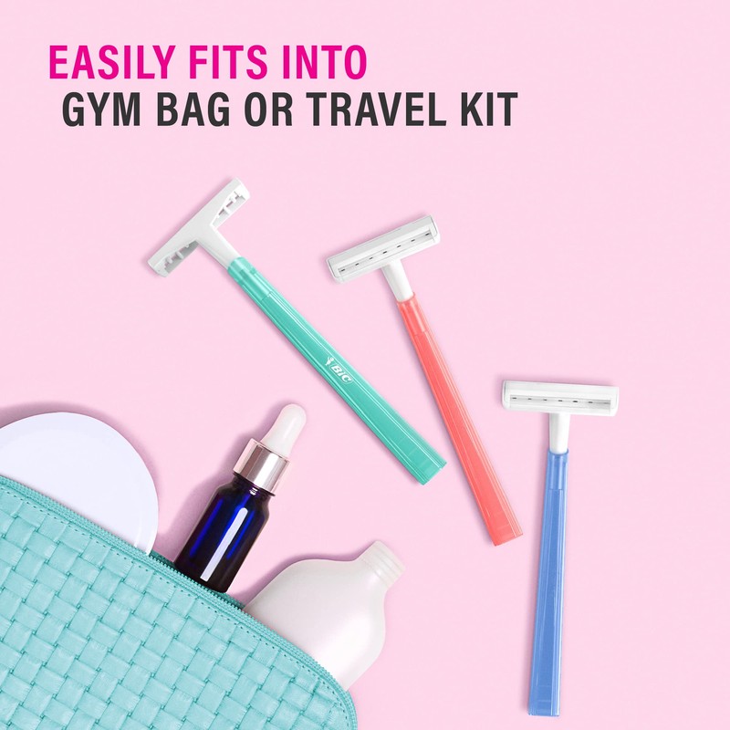 BIC Twin Select Silky Touch Twin Blade Shaver, Women, 10-Count