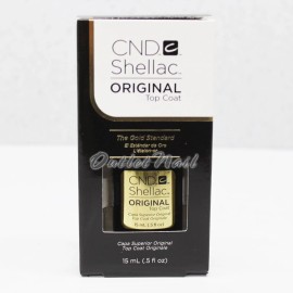 CND Shellac UV LED Gel Xpress Top Coat 0.25oz 0.5oz, EXPRESS Top .25oz .5oz - Top Coat .5oz / 15ml