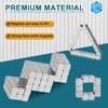 Samamoca Pack of 100 Small Square Magnetic Cubes, Strong Mini