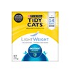 Purina Tidy Cats Light Weight, Low Dust, Clumping Cat Litter,