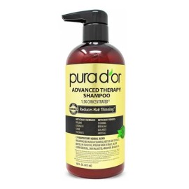 Pura Dor Shampoo Advanced Anticaída Con Aceite De Argán Imp                                                                                           