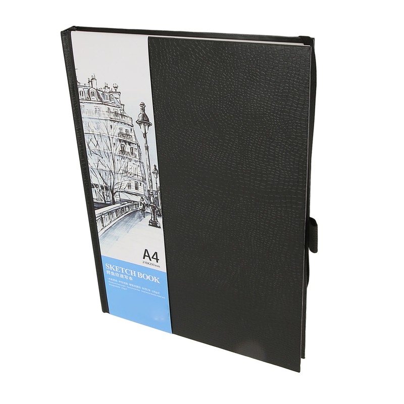 80 Sheets A4 Sketch Book Multipurpose 130gsm Hardcover Drawing Notebook
