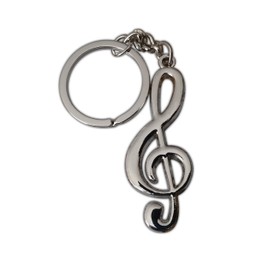 Eillwin New Music Note Keychain Perfect Unisex Keyring Present Birthday Gift
