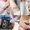 0.8 mm Clear Bracelet String, Elastic String for Bracelets Jewelry