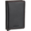 Secrid Men's Wallet Case, 16 mm Slim, Black Brown, Einheitsgröße