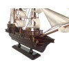 Hampton Nautical Wooden Blackbeard's Queen Anne's Revenge White Sails Pirate