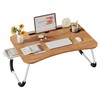 Lap Desk Bed Trays for Eating and Laptops Breakfast in