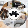 HATOOLHA 8pcs Non Slip Rug Sticker Pads, Washable Corner Side