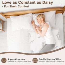 BIGGMED Heavy Duty Incontinence Underpads 36" x 36" 40 Count, Ultra Absorbent Disposable Bed Pads 130 Gram Tear-Resistant Chucks Pads for Adults, Kids, Elderly and Home Care