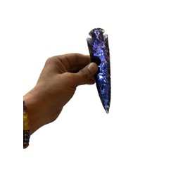 Purple Amethyst Arrowhead Spearhead, Amethyst Spear Head Size - 6 Inch