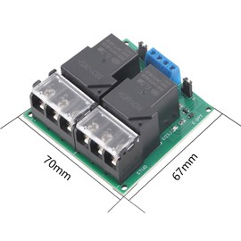 YYG-3 DC5V 2-Channel Optocoupler Isolating Relay, Control of the Electrical System, Two-Way Relay Module (5 Volt)