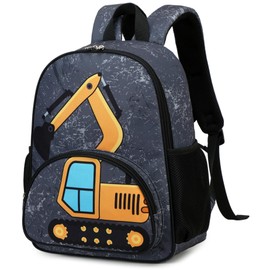 LOIDOU Children's Backpack Boys Kids Backpack Daypack Preschool Backpack Toddler Nursery Bag School Backpack for School Nursery, darkgray