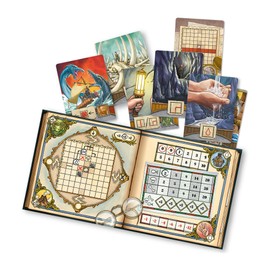 Game Factory 646304 The Journey to the Centre of the Earth, Card Game, from 10 Years, Flip & Write Game