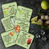 Beer Mats Pack of 48 - Absorbent Recyclable Cardboard Drink