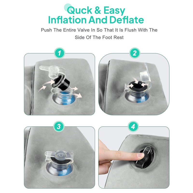 Sunany Relax and Stretch Out During Long Flights with This