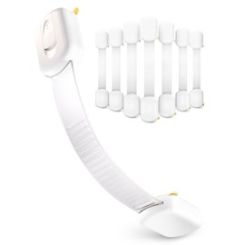 Drawer Locks (White) (Pack of 12)