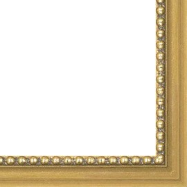 CountryArtHouse Picture Frame Moulding (Wood) 18ft bundle - Traditional Antique Gold Finish - 0.75" width - 1/2" rabbet depth