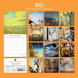 Dali 2024 – 16-Monatskalender: Original The Gifted Stationery Co. Ltd [Mehrsprachig] [Kalender] (Wall-Kalender)