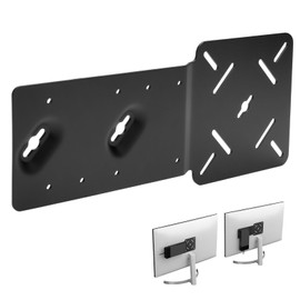 CaSZLUTION Docking Station VESA Mount Plate for Dell WD22TB4 / WD19S / W19TBS / WD19DCS / WD15, Behind Monitor VESA Mounting, Wall and Under Desk Mount Metal Dock Holder