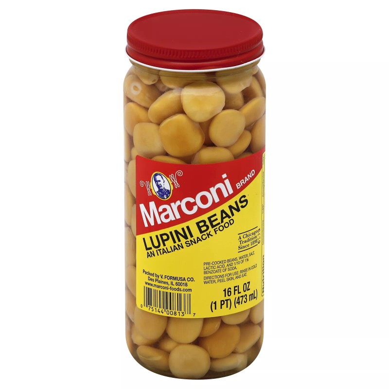 Marconi Lupini Beans 16 oz (Pack Of 12)