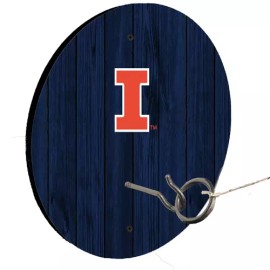 AllAmericanTailgate.com University of Illinois Navy Ring Toss Lawn Game