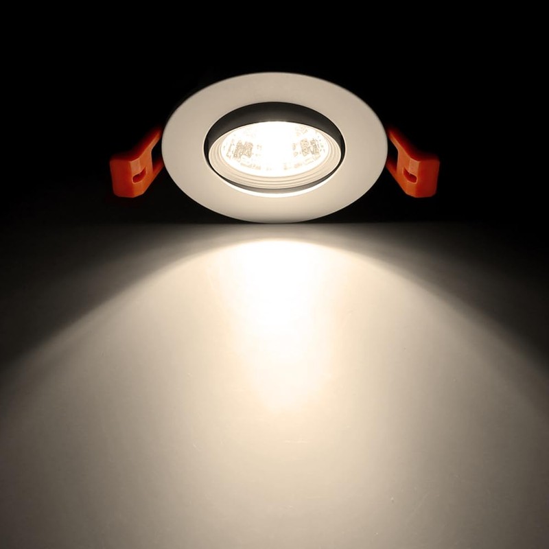2Inch LED Recessed Ceiling Light, 3W Dimmable LED Downlight, Natural