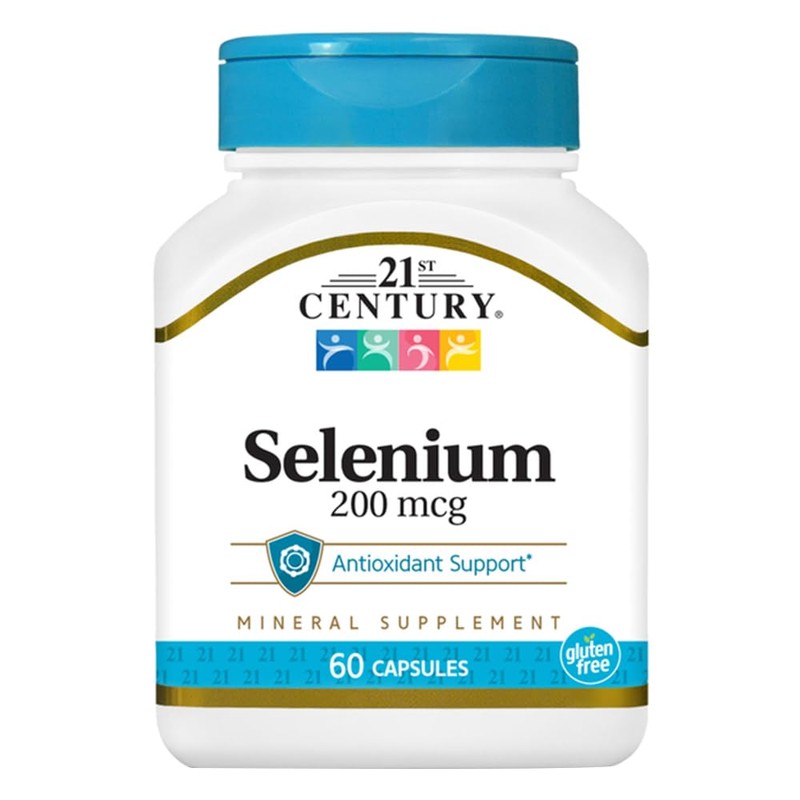 21st Century Selenium, 200 mcg, 60 Capsules