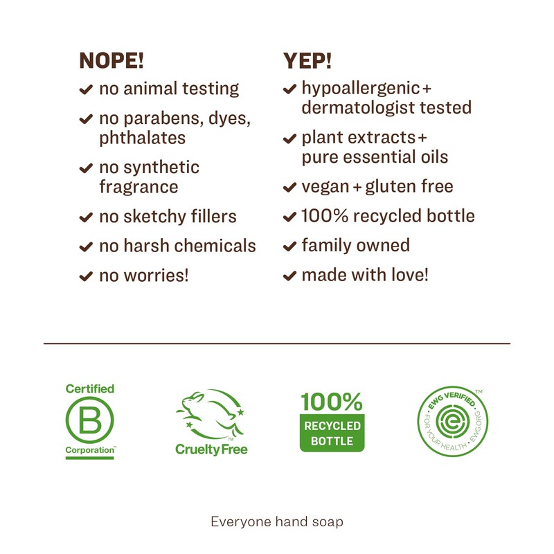 Everyone Liquid Hand Soap, 12.75 Ounce (Pack of 3), Ruby