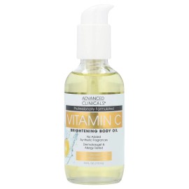 Vitamina C, aceite corporal aclarador, 3,8 fl oz (112 ml)