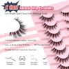 Lashes Natural Cat Eye Lashes Wispy Eyelashes 15mm False Eyelashes