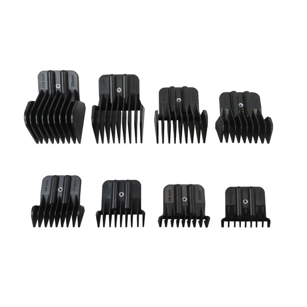 8 Pack Premium Trimmer Guards by Acupress for BaBylissPRO Barberology