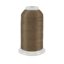 Superior Threads So Fine 3-Ply 50 Weight Polyester Sewing Thread Cone - 3280 Yards (#407 Clay)